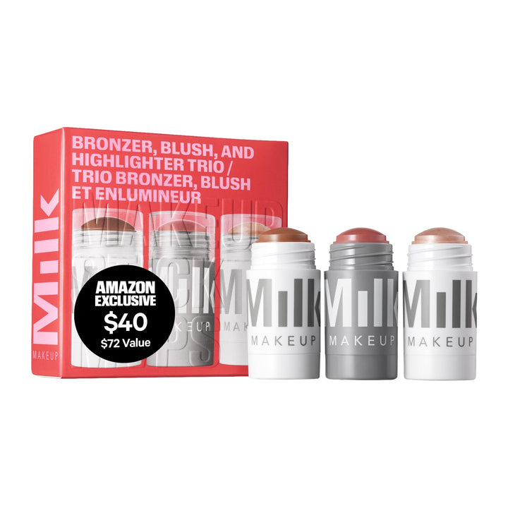 Milk Makeup trio front packaging showing product set and convenience