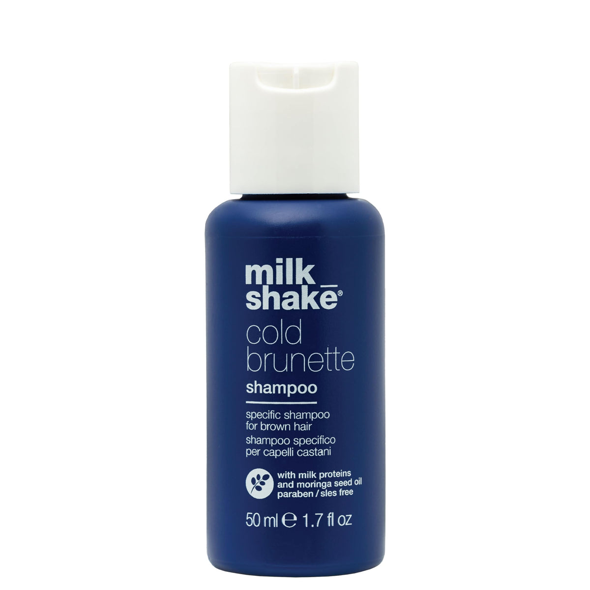 milk_shake front bottle showing product branding and travel size benefit