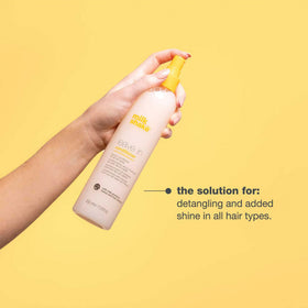 milk_shake finished dry hair showing shine and soft movement benefits