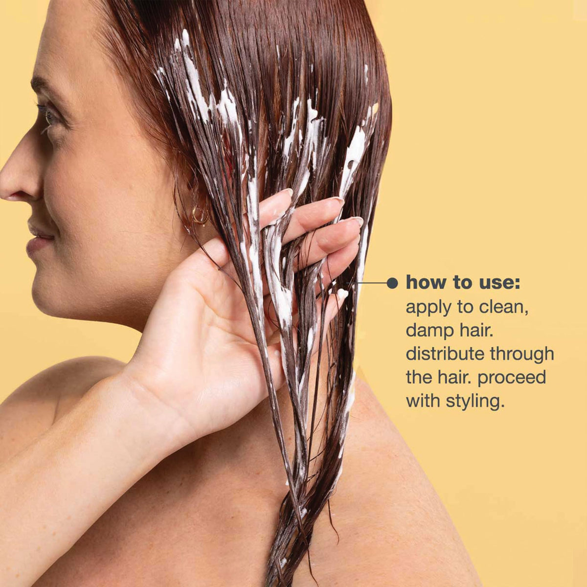 milk_shake before and after hair photo showing smoother, shinier finish