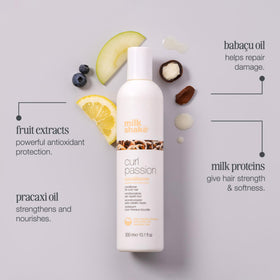 milk_shake creamy conditioner texture close-up for easy detangling