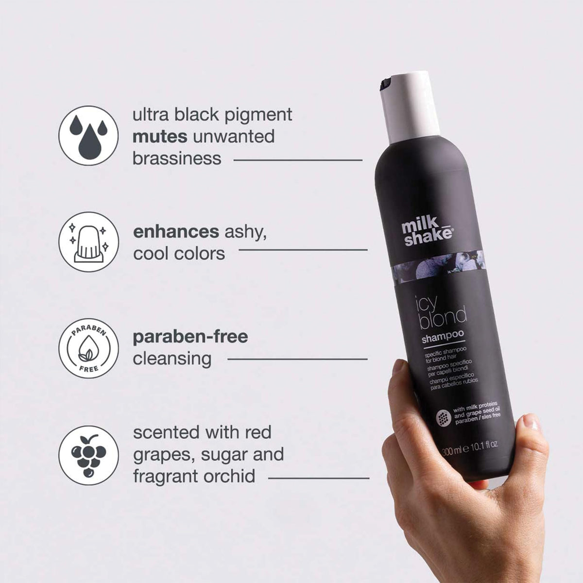 milk_shake back label close-up listing ingredients and benefits