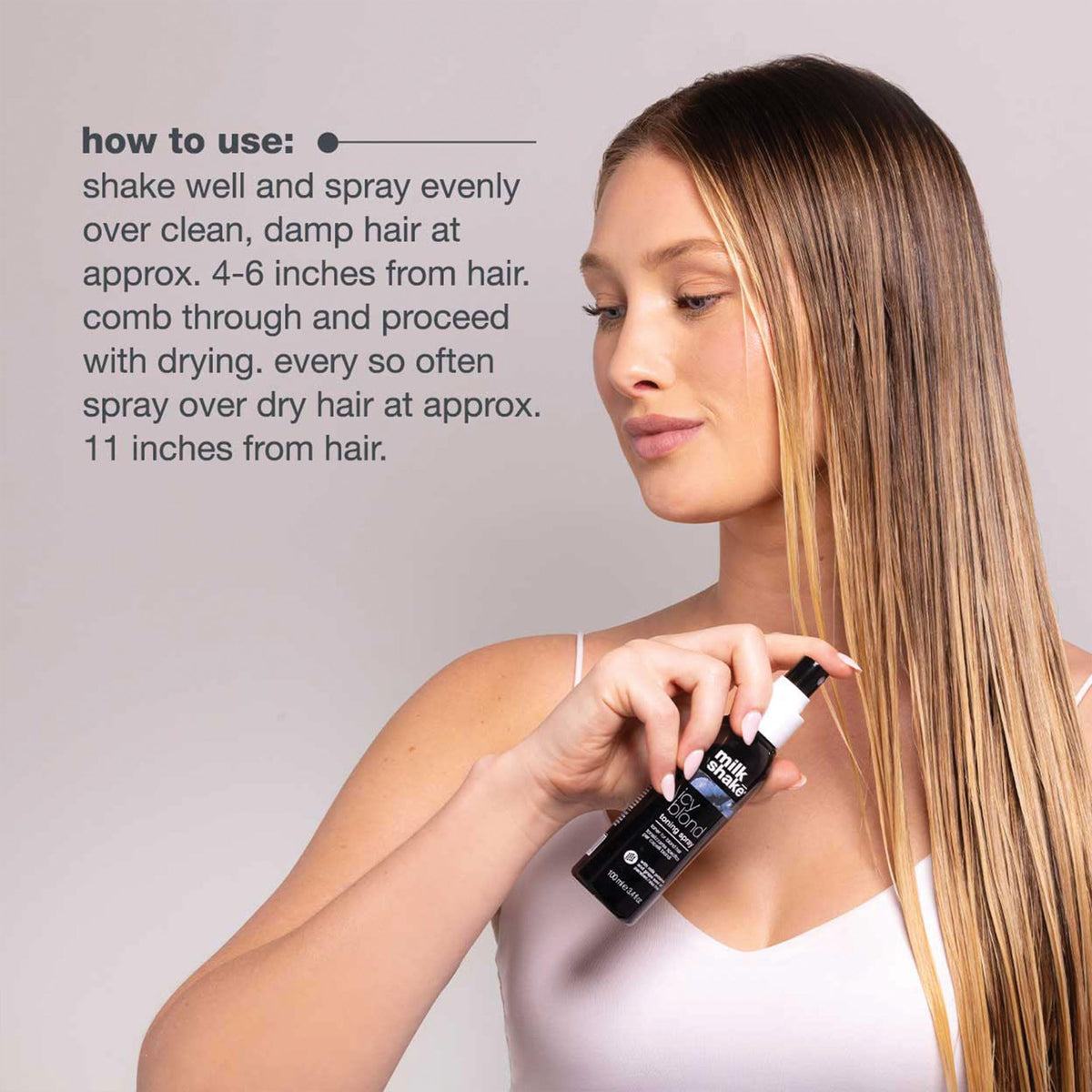 milk_shake bottle next to ruler showing compact travel-friendly benefit