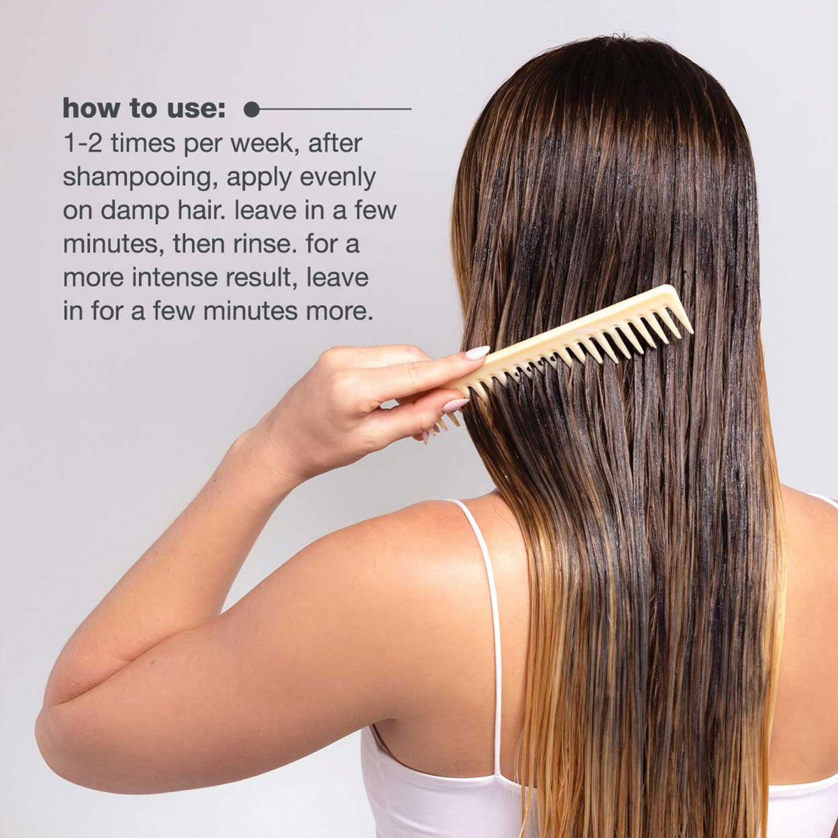 milk_shake open cap showing creamy conditioner texture for easy application
