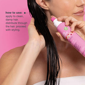milk_shake styled hair after use showing enhanced shine and frizz reduction