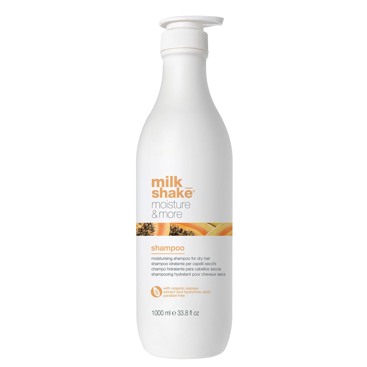 milk_shake front bottle showing product label and volume benefits