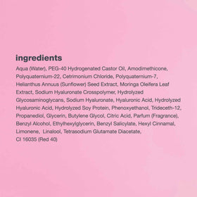 milk_shake applied to damp hair easing combing and smoothing