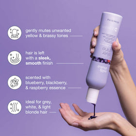 milk_shake shampoo foam texture in hand demonstrating creamy lather and gentle cleanse