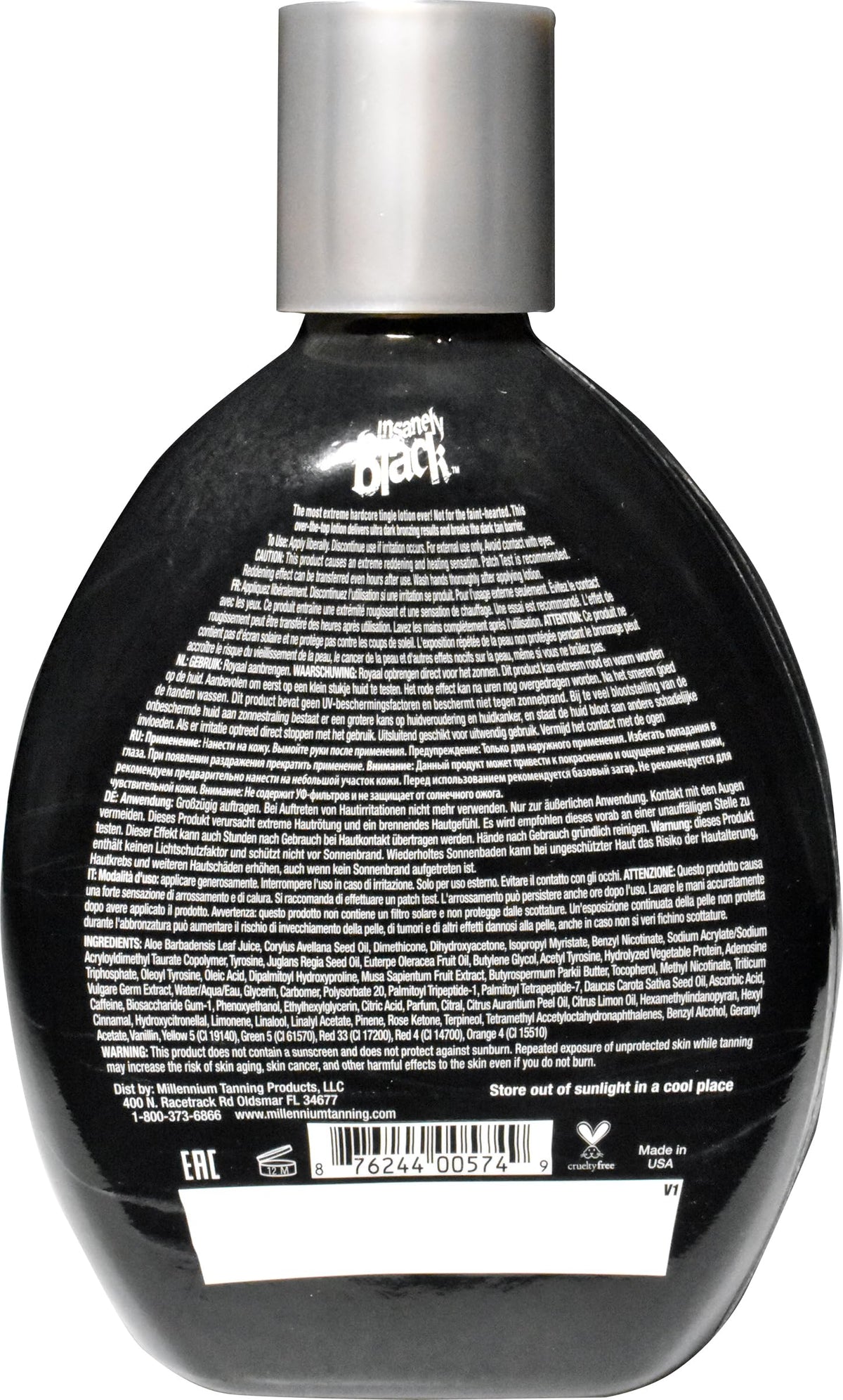 Millennium Tanning outdoor application on skin showing radiant glow benefit