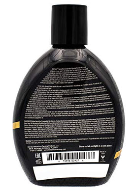 Millennium Tanning application in hand demonstrating smooth spread and instant cosmetic bronzer