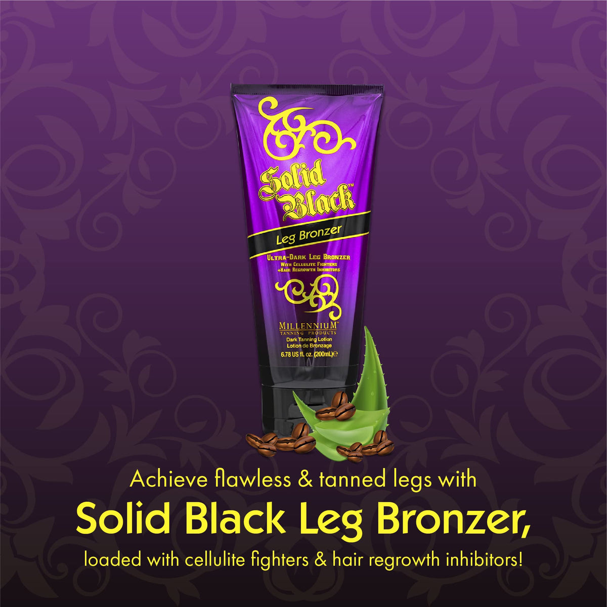 Millennium Tanning on-leg lifestyle at beach showing smooth, photo-ready bronze