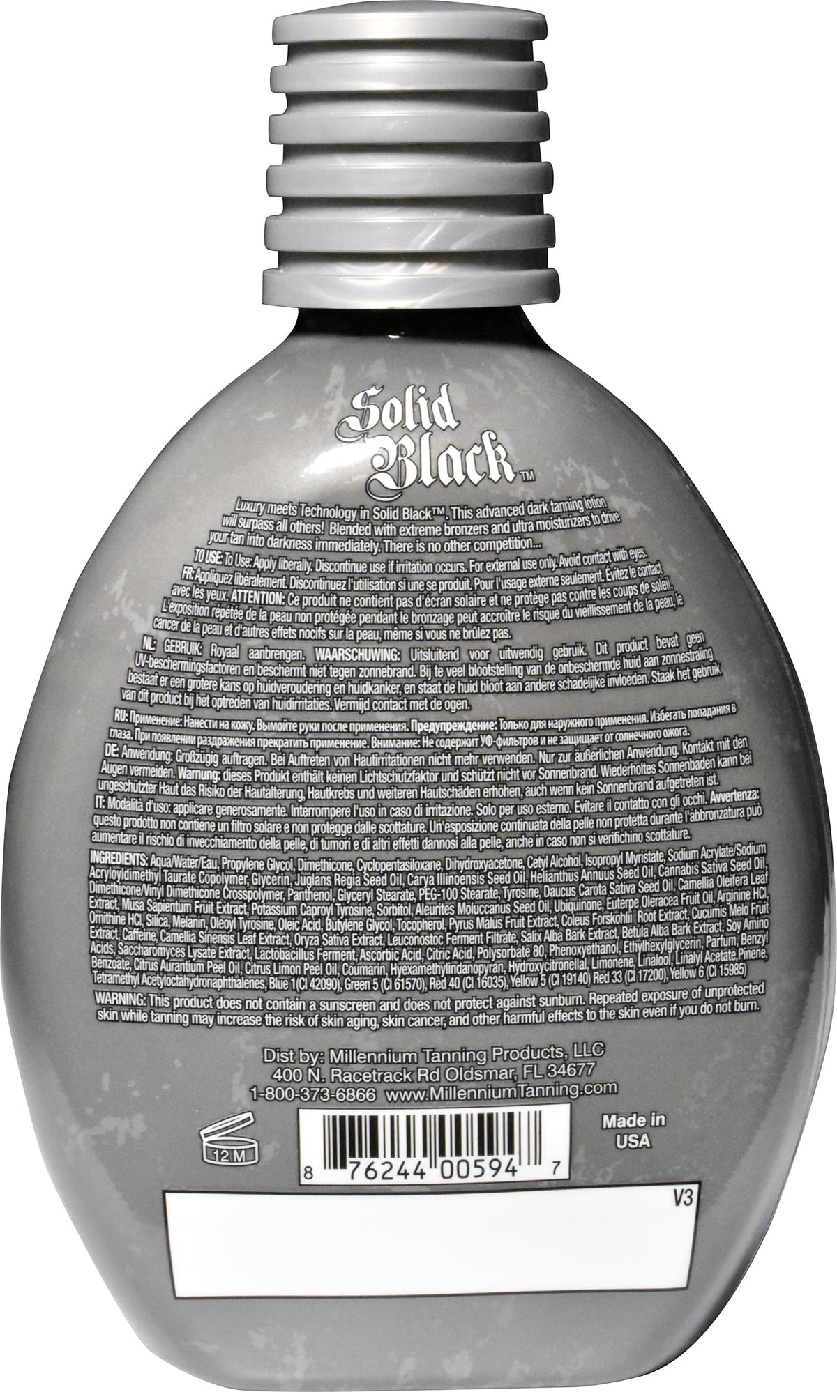 Millennium Tanning two-bottle pack emphasizing value and consistent supply