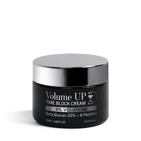 mimmua! front jar view showing packaging and volumizing benefit