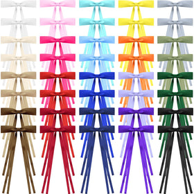 Mimorou front packaging showing all 40 colorful bow clips and variety
