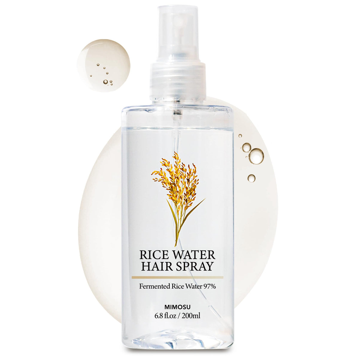 mimosu front label bottle showing clean K-Beauty design and benefits