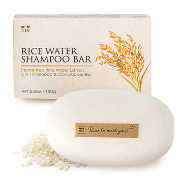 mimosu front packaging showing the rice grain shaped 5oz bar and benefits