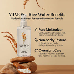 mimosu biotin and caffeine ingredients detail emphasizing scalp support