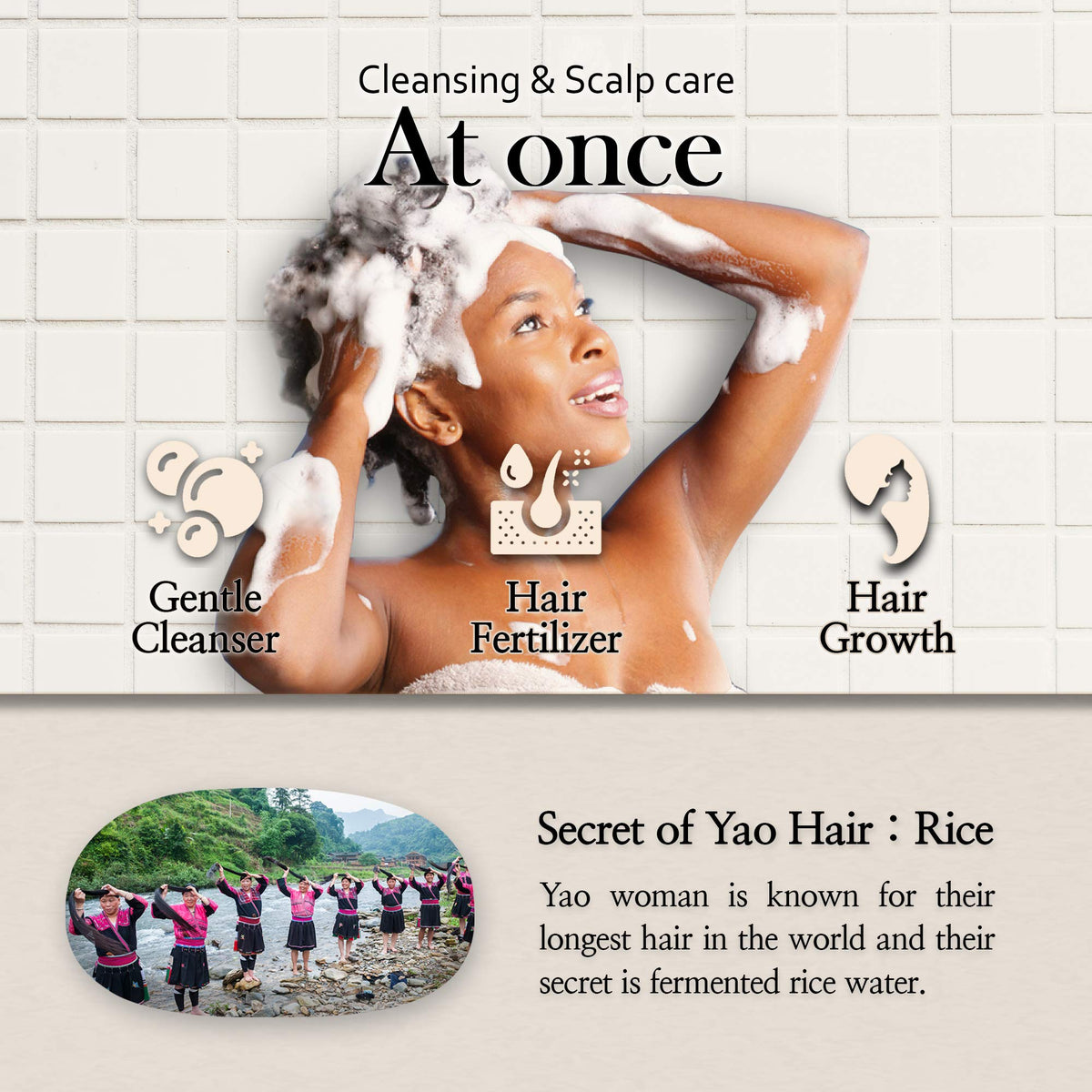 mimosu lather in hand demonstrating rich foamy cleanse benefit