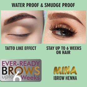MinaiBrow close-up hair strand illustrating conditioned medium brown finish