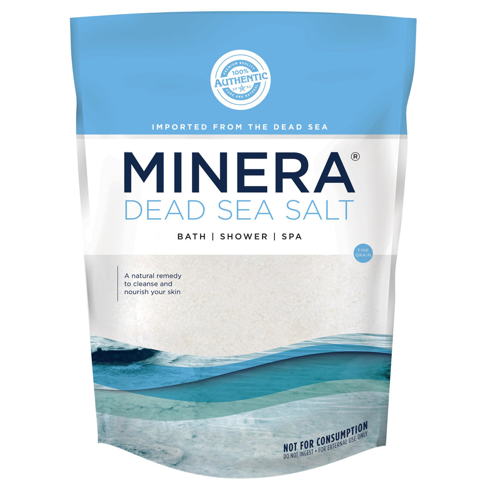 Minera bag front view showing 5 lb packaging and product benefit