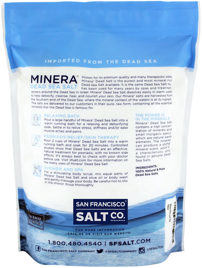 Minera salt staged in a bathroom spa scene to inspire self-care routines
