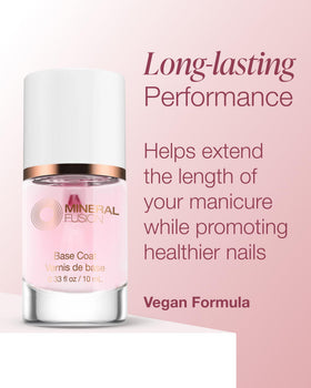 Mineral Fusion texture drop highlighting lightweight oil-infused formula