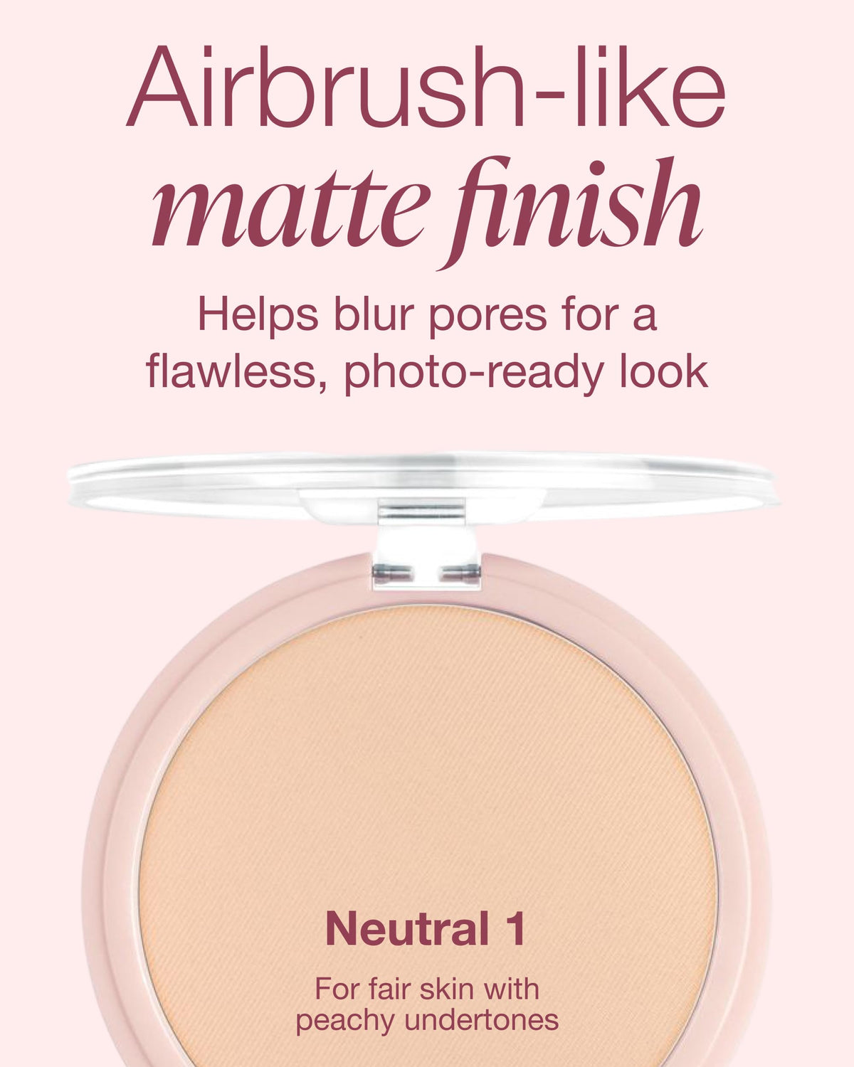 Mineral Fusion brush applying powder for smooth coverage and shine control