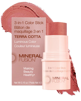 Mineral Fusion front tube showing Terra Cotta shade and compact travel benefit