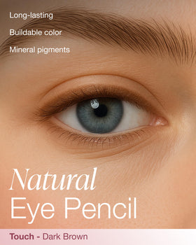 Mineral Fusion pencil tip close-up showing smooth glide and pigment
