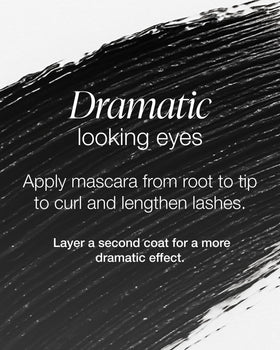Mineral Fusion application on eye delivering visible curl and length benefits
