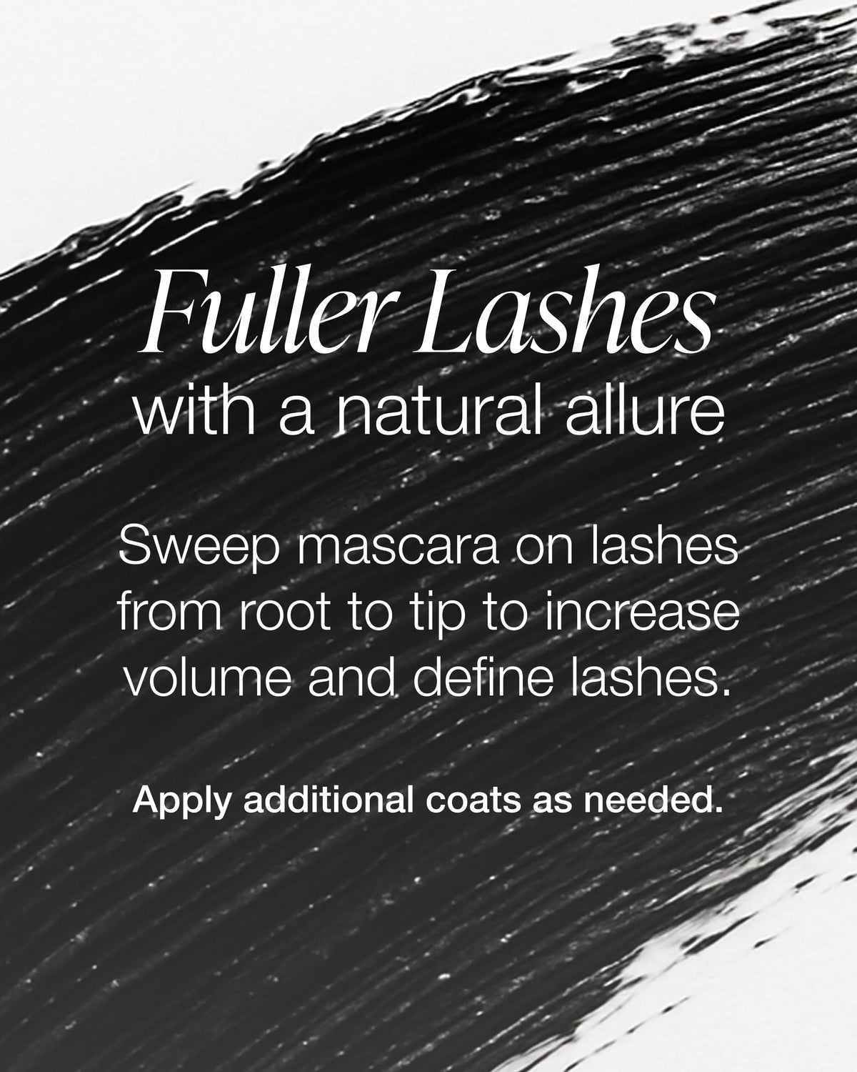 Mineral Fusion before and after lashes comparison highlighting visible volume improvement