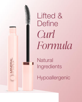 Mineral Fusion argan and coconut oils beside tube highlighting nourishing ingredients