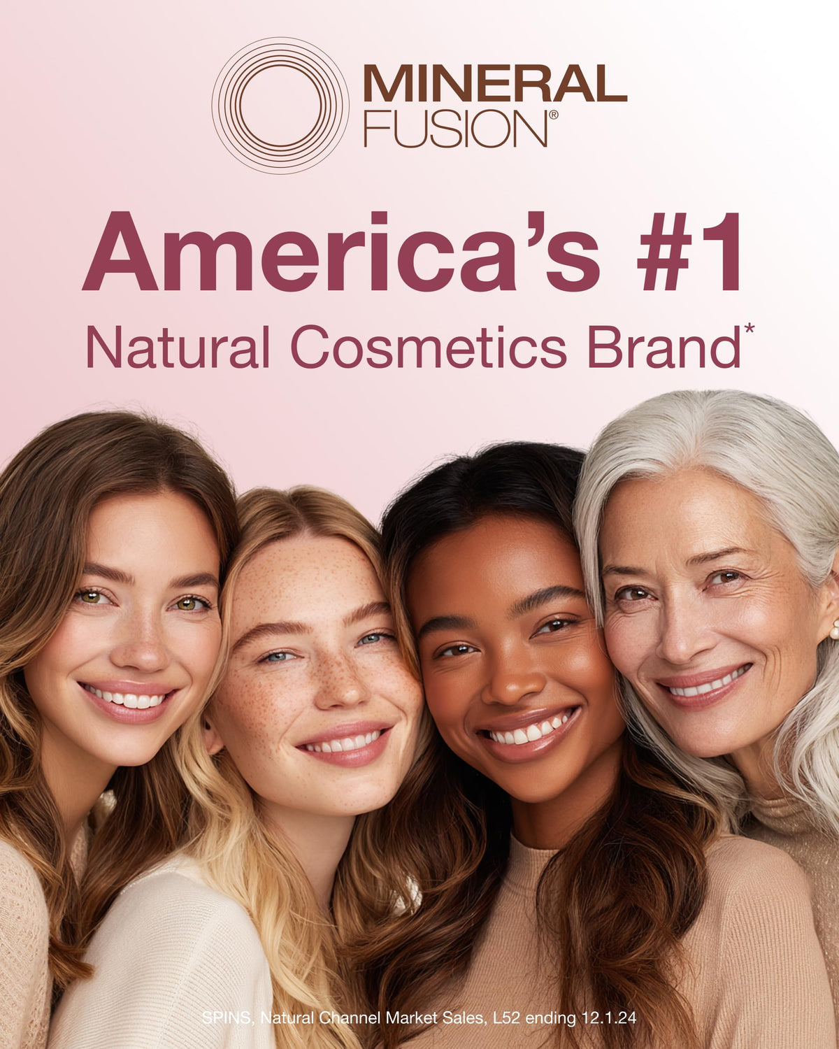 Mineral Fusion powder placed beside liquid foundation for layering benefit