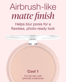 Mineral Fusion close-up texture of powder showing silky triple-milled finish