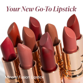 Mineral Fusion size comparison with everyday item showing travel-friendly stick