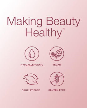 Mineral Fusion spot conceal before and after showing blemish coverage improvement