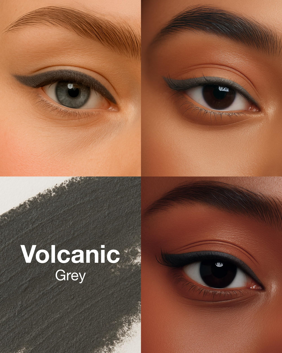 Mineral Fusion eye pencil held in hand demonstrating true size and scale