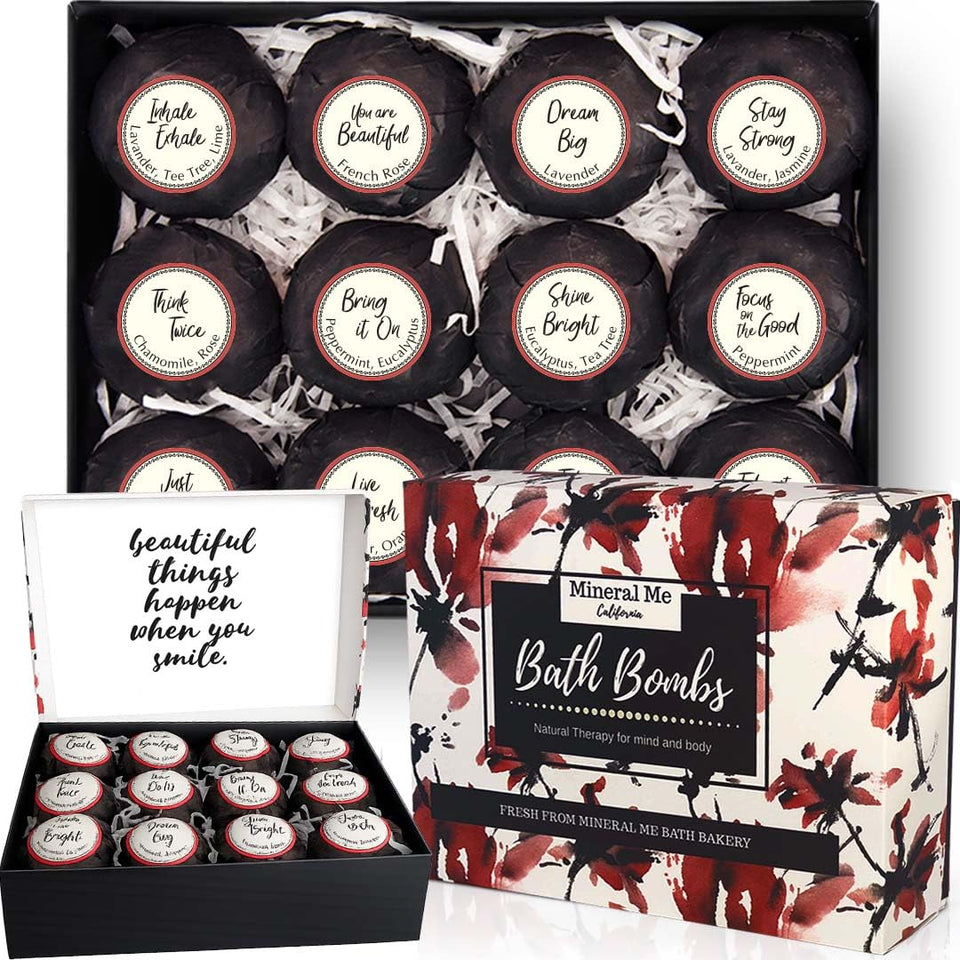 Mineral Me California front packaging showing gift-ready box and branding for an easy present