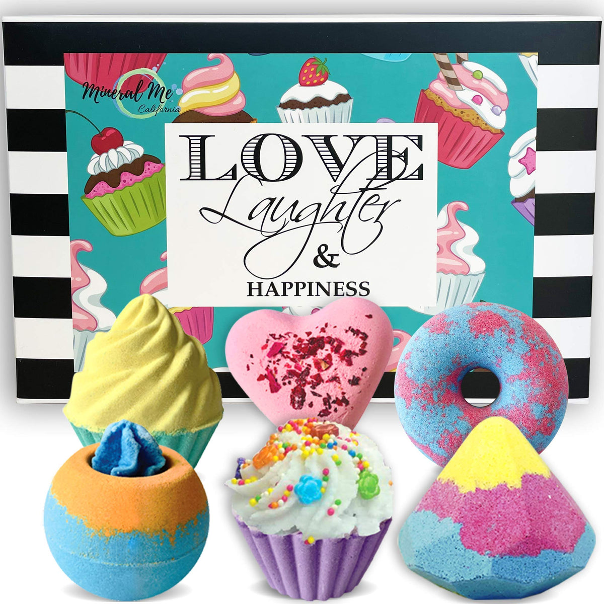 Mineral Me California gift-wrapped set ready to give, ideal for birthdays