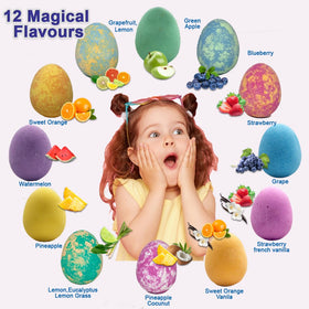 Mineral Me California individually wrapped bath bombs ready for gifting and party favors