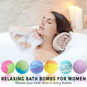 Mineral Me California individually wrapped bath bomb with inspirational message for gifting