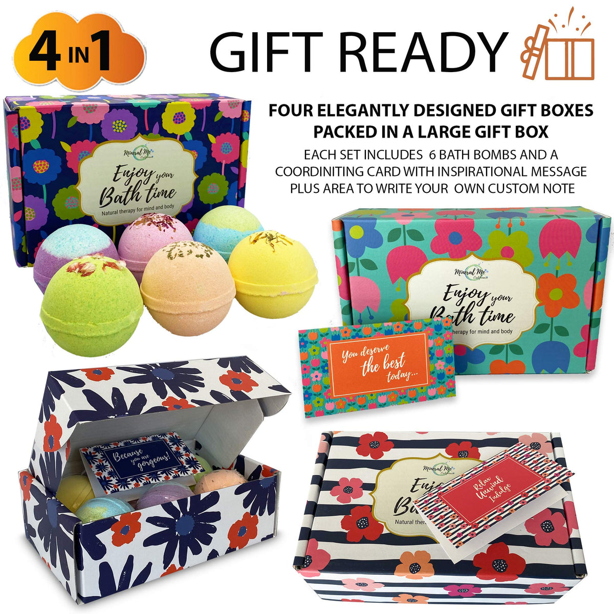 Mineral Me California individual wrapping detail highlighting freshness and easy presentation
