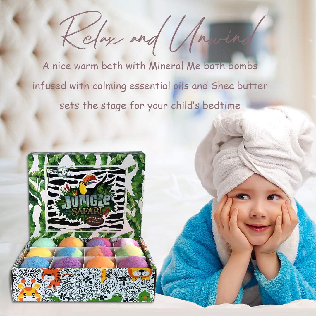Mineral Me California kids enjoying bath showing joyful, supervised family moment