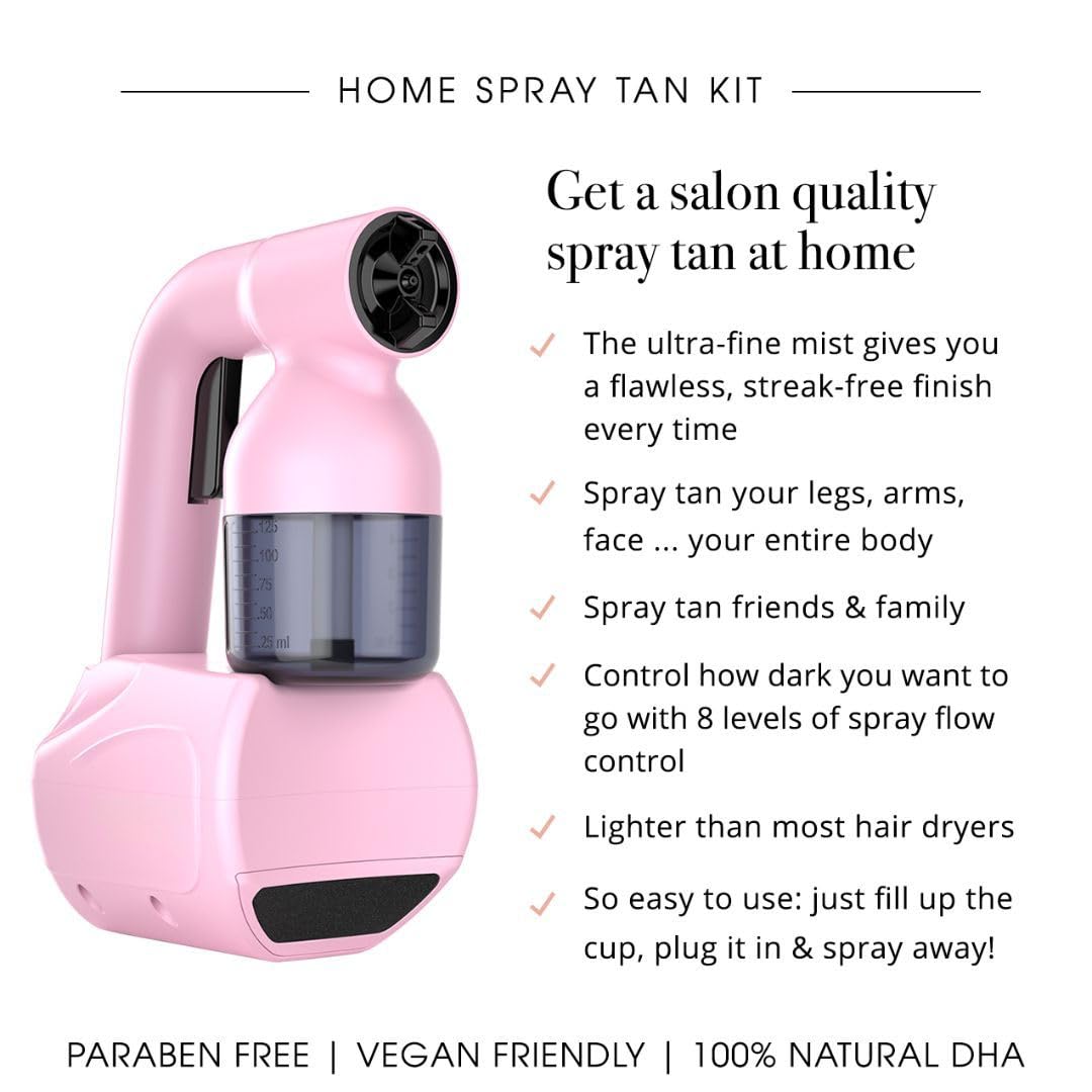 MINETAN BODY.SKIN 8oz Double Dark bottle next to refill cup for immediate tanning readiness