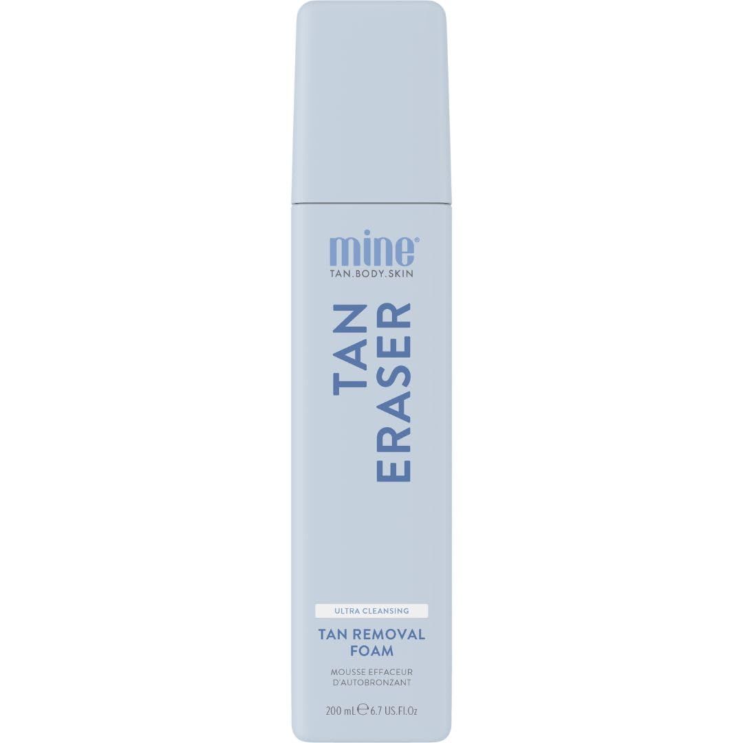 MINETAN BODY.SKIN front packaging showing product and benefit of clean skin