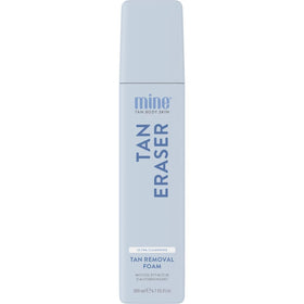 MINETAN BODY.SKIN front packaging showing product and benefit of clean skin