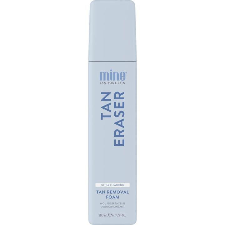 MINETAN BODY.SKIN front packaging showing product and benefit of clean skin