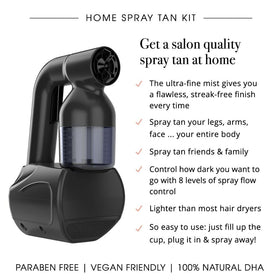 MINETAN BODY.SKIN 8oz Double Dark bottle closeup highlighting deep bronzing benefit