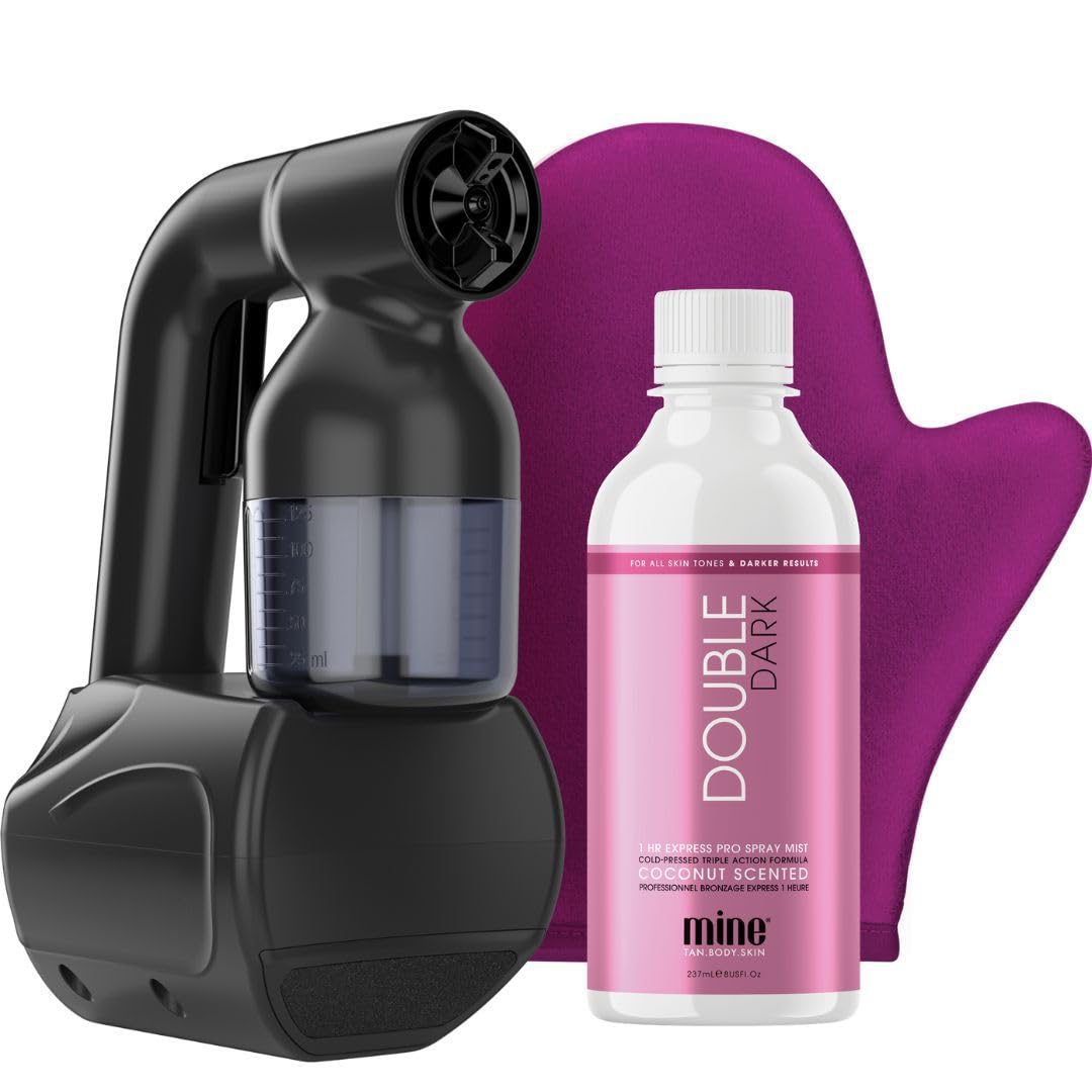 MINETAN BODY.SKIN machine front view showing compact design and portability benefit