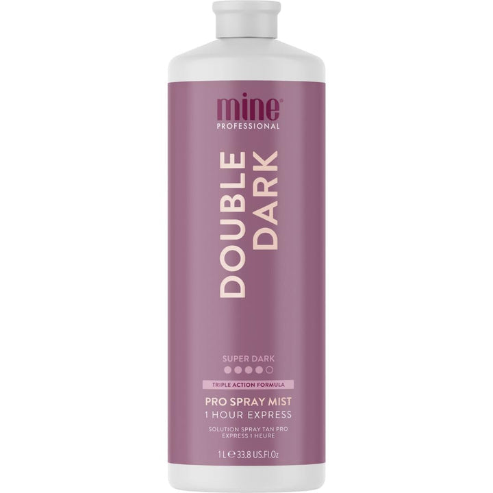 MINETAN BODY.SKIN front bottle view showing deep bronzing mist and brand